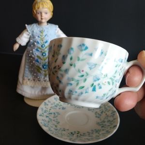 BIDASOA ESPANA💠 Porcelain Coffee Tea Cup & Saucer